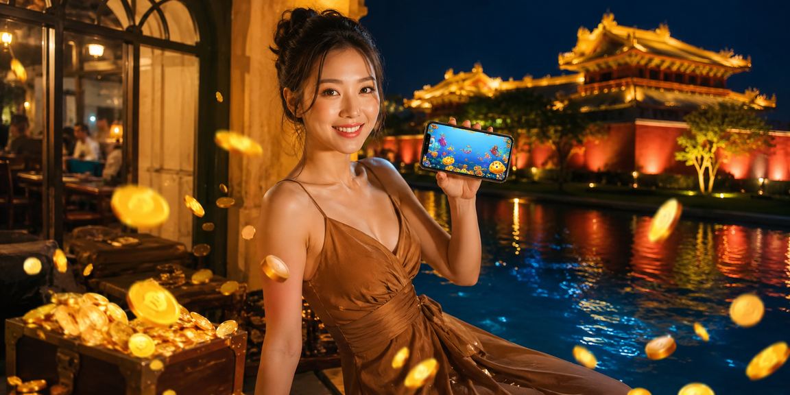 Người chơi tại Huế thưởng thức cà phê và chơi bắn cá trực tuyến buổi sáng